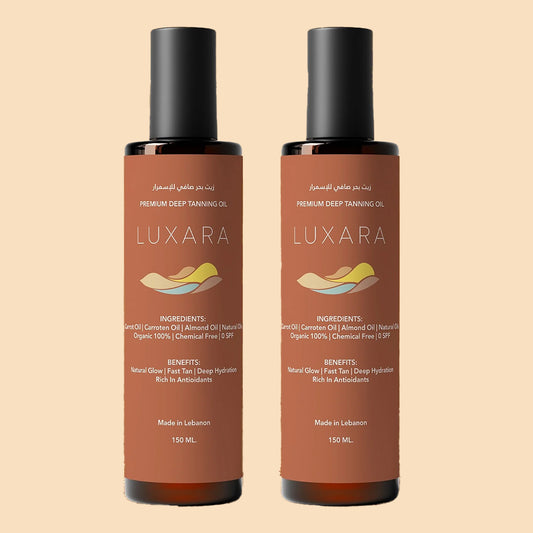	•	Natural tanning oil collection by Luxara
	•	Organic tanning products for summer glow
	•	Luxara beach and glow skincare Lebanon